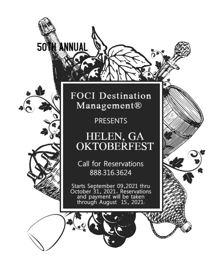 FOCI Destination Management Presents: Helen, GA OKTOBERFEST